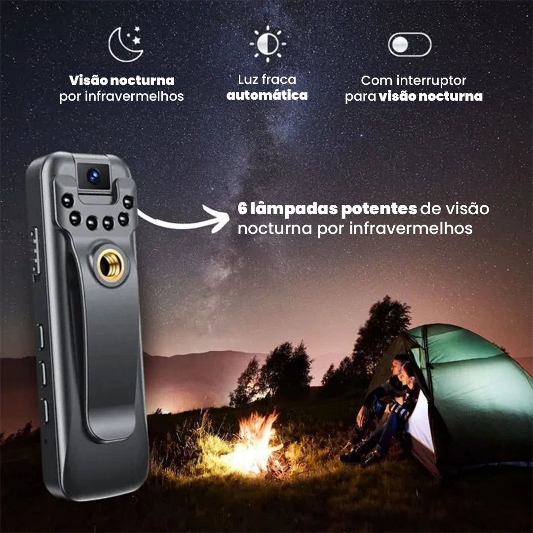 Câmara 180° com Redução de Ruído HD 1080P – CamPro