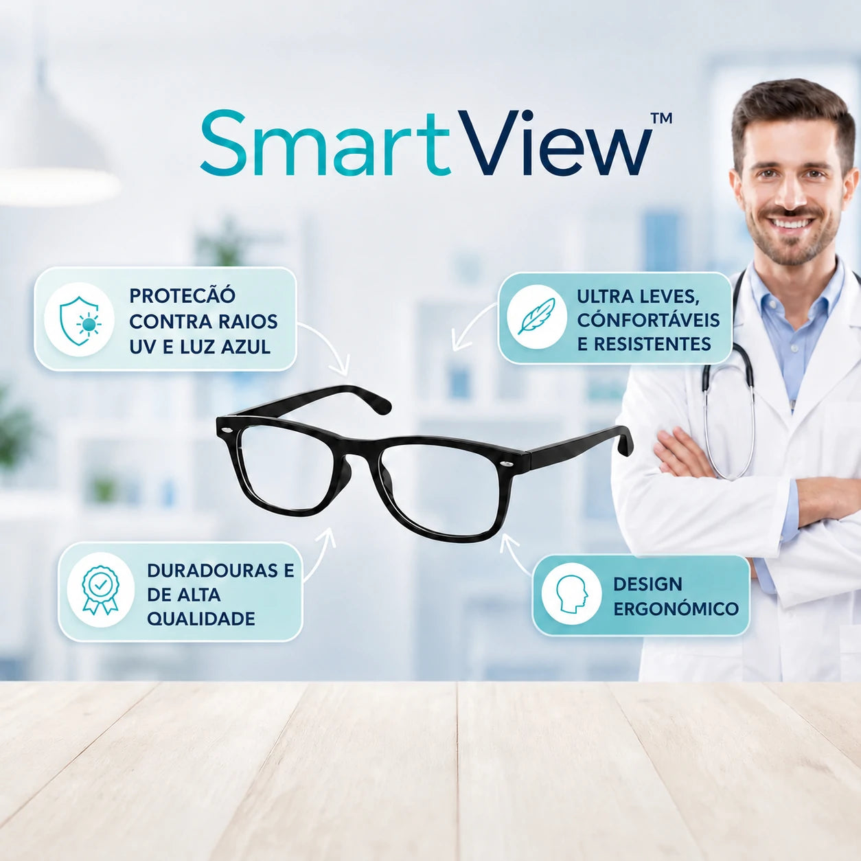SmartView Lentes Inteligentes, leve 2 pagando 1
