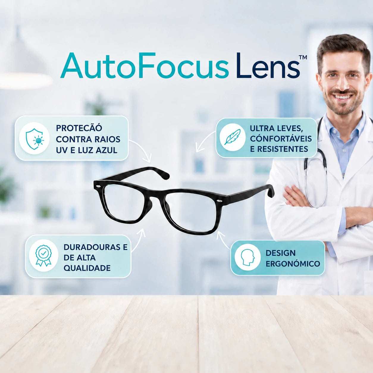 AutoFocus Lens - Lentes Inteligentes, leve 2 pagando 1