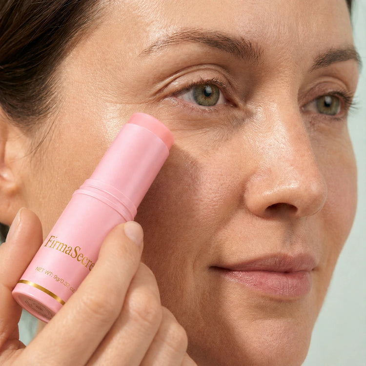 Aplicación del bálsamo facial