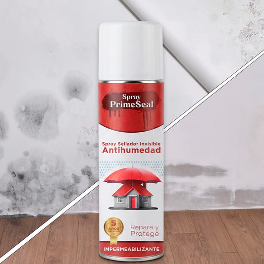 Spray PrimeSeal 450 ml – Barreira Impermeável Transparente e Duradoura