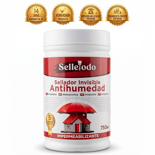 Selante Impermeabilizante Antivazamentos com Proteção até 5 Anos | SelleTodo 750ml