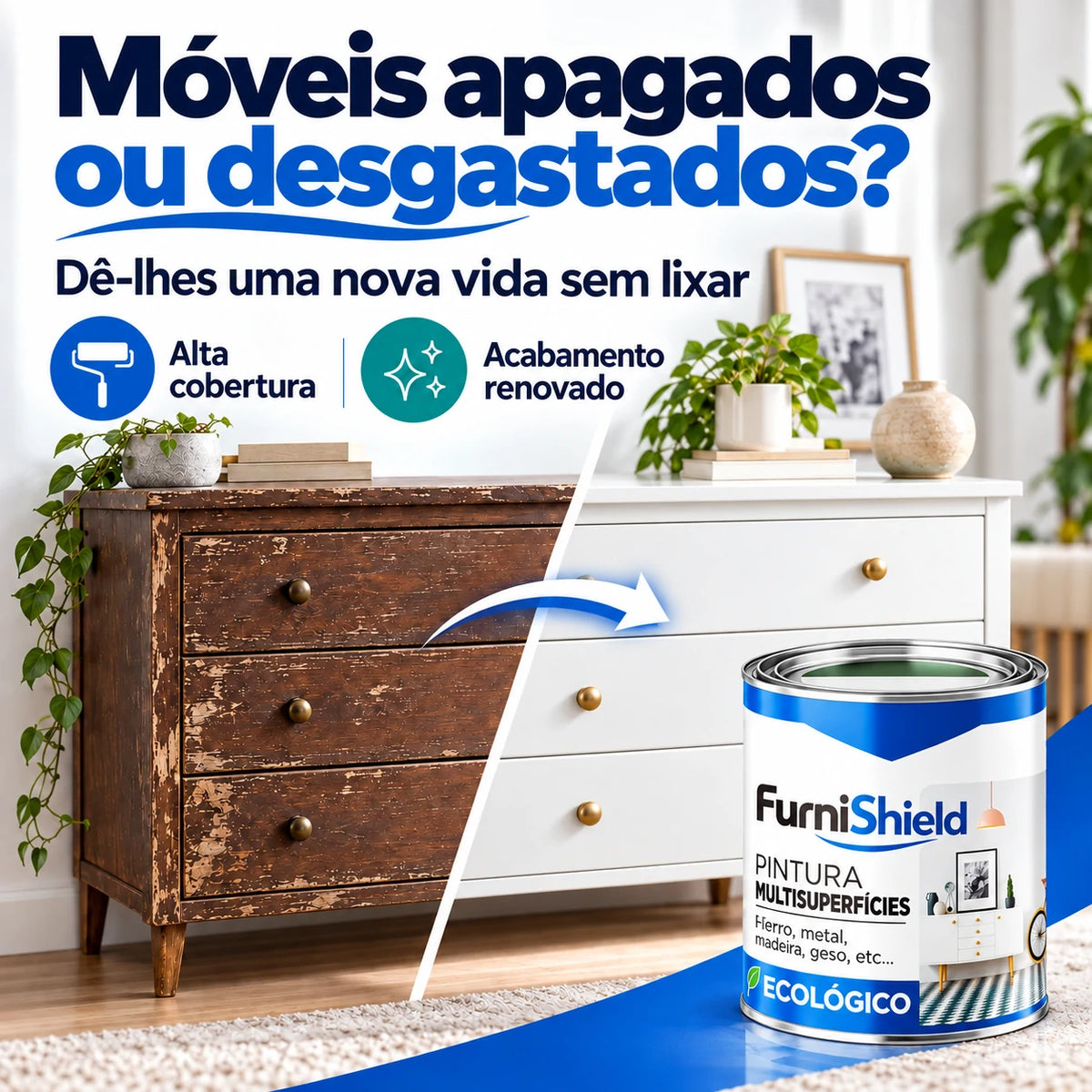 Dê uma nova vida aos seus móveis com FurniShield