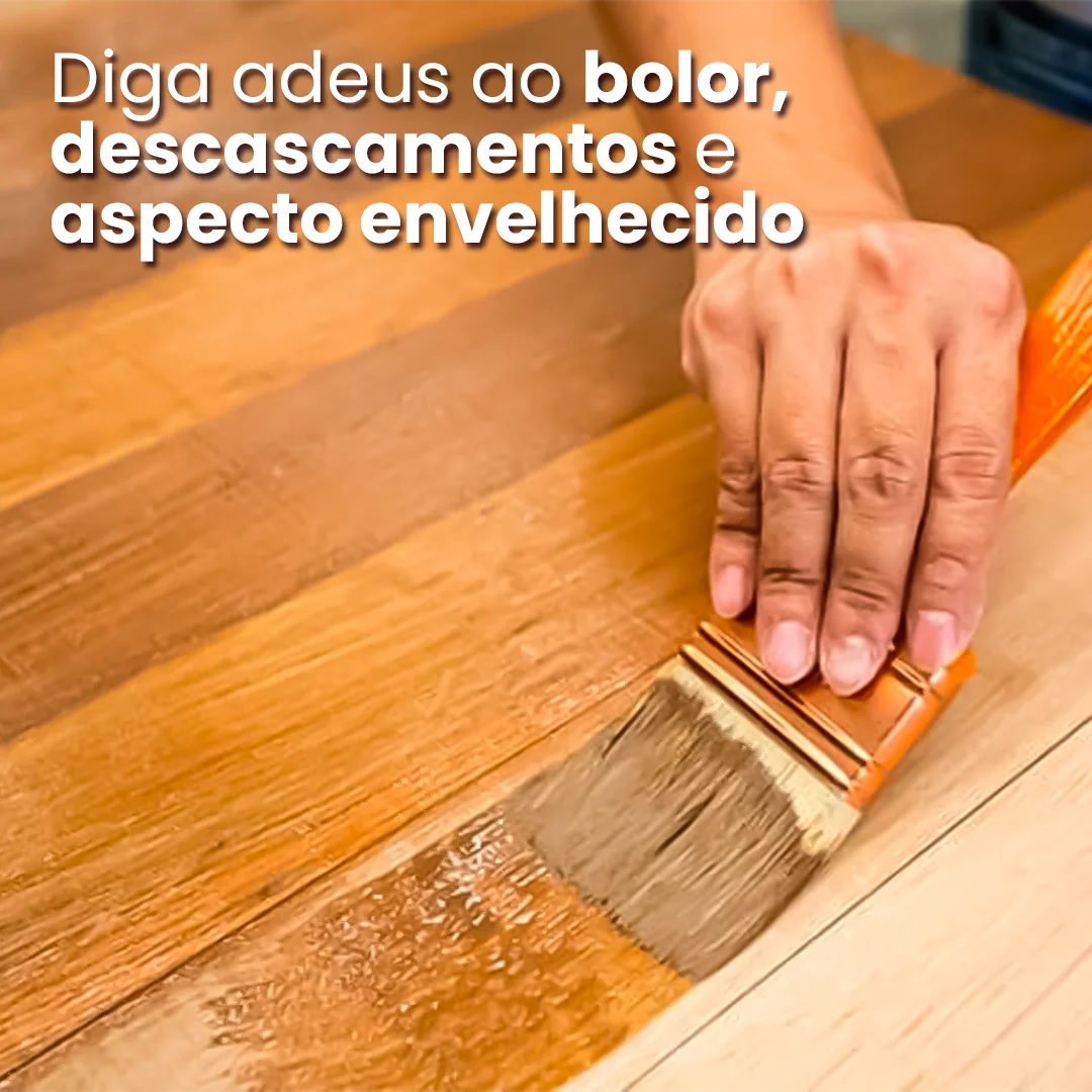 Selante MadeiraSeal para Madeira – Proteção Total Contra Humidade, Bolor e Rachaduras | Uso Interior e Exterior em Qualquer Estação: Chuva, Sol ou Frio