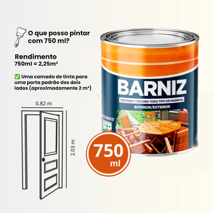 Selante para Madeira MadeiraSeal – Proteção Total Contra Humidade, Bolor e Rachaduras | Uso Interior e Exterior em Qualquer Estação: Chuva, Sol ou Frio