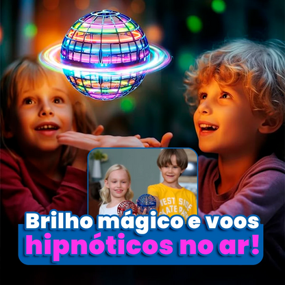 O brinquedo que voa, gira e brilha - SpinNova