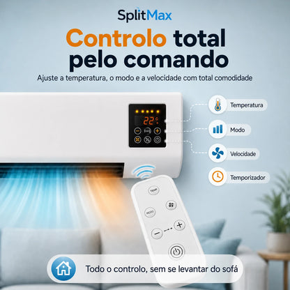 SplitMax - Mini Ar Condicionado para o Verão