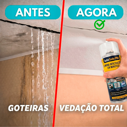 Spray SelleTodo – solução rápida e eficaz contra goteiras e fissuras