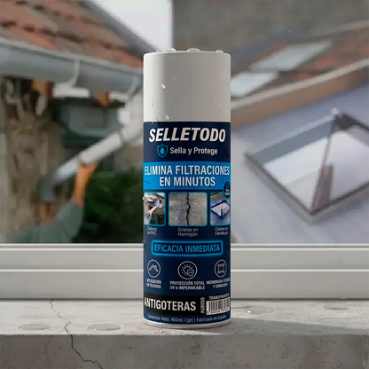 Spray SelleTodo – resolução rápida para infiltrações e rachaduras