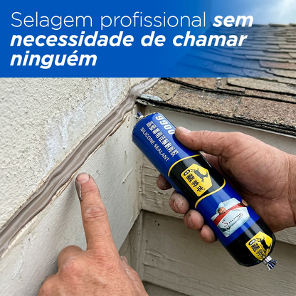 Selante Profissional UltraSeal de Poliuretano, Alta Flexibilidade e Bloqueio de Fugas
