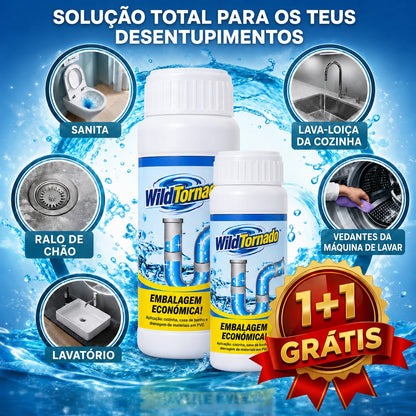 WildTornado - Limpeza Potente para Canalizações 🧽 | Leve 2 e Pague 1 Hoje