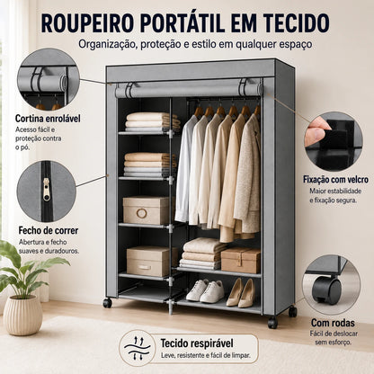 SmartCloset - Mais espaço para a tua roupa, montado em minutos