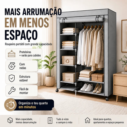 SmartCloset - Mais espaço para a tua roupa, montado em minutos